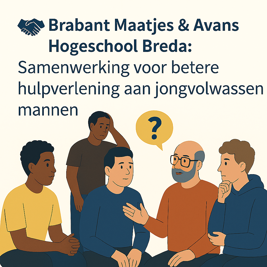 Onderzoek hulpverlening jongvolwassen mannen Breda – Brabant Maatjes & Avans Hogeschool