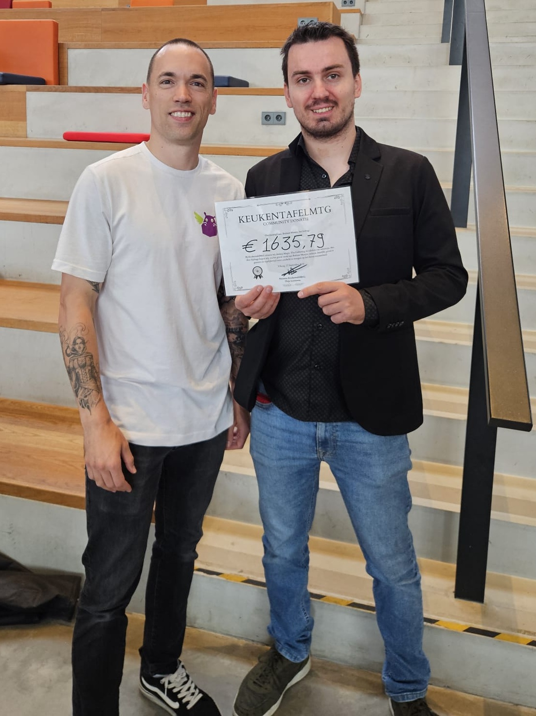 Stichting Brabant Maatjes - KeukenTafelMtG Tilburg Donatie Week Tegen Eenzaamheid 1