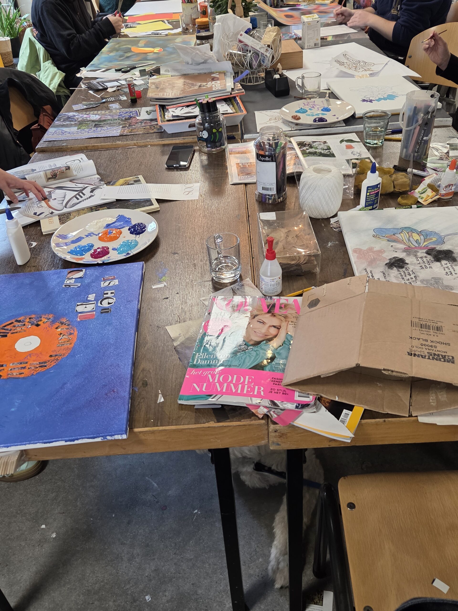 Intuïtief schilderen in Tilburg – Workshop bij The Living Museum met Brabant Maatjes